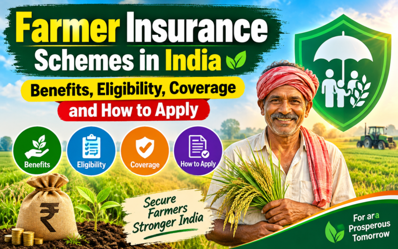 Farmer Insurance Schemes in India
