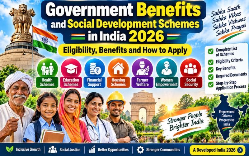 Government Benefits and Social Development Schemes in India 2026