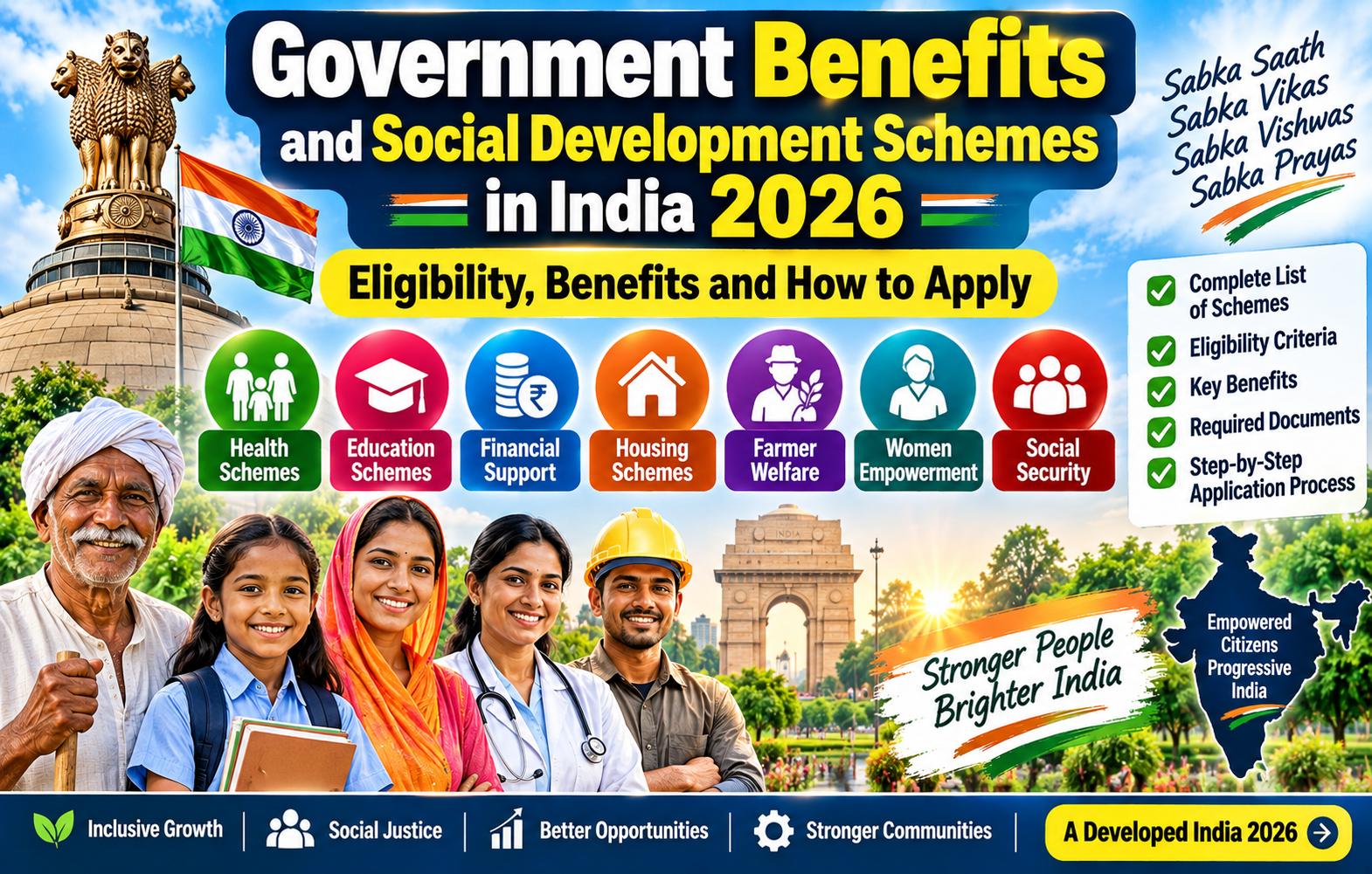 Government Benefits and Social Development Schemes in India 2026